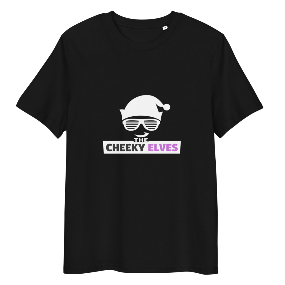 The Cheeky Elves Black T-Shirt – limited edition POD merch