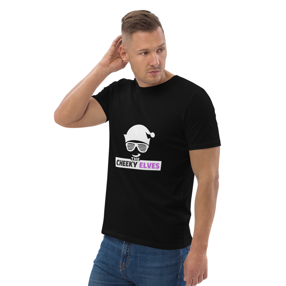 The Cheeky Elves Official Black T-shirt