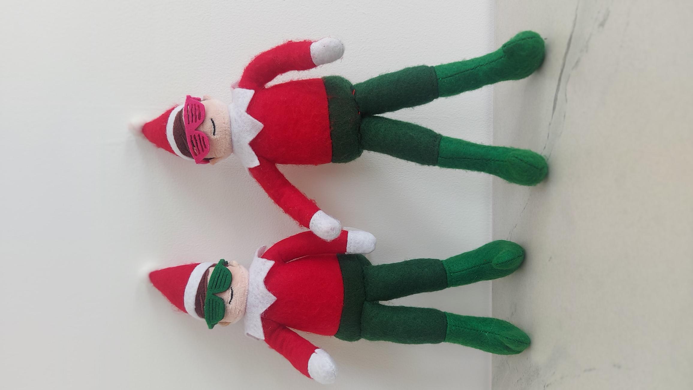 The Duo Set - Official Cheeky Elves Duo Set Dolls standing up