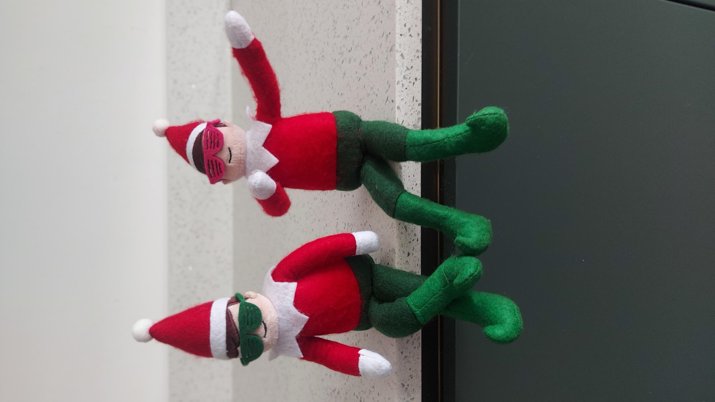 The Duo Set - Official Cheeky Elves Duo Set Dolls on a shelf