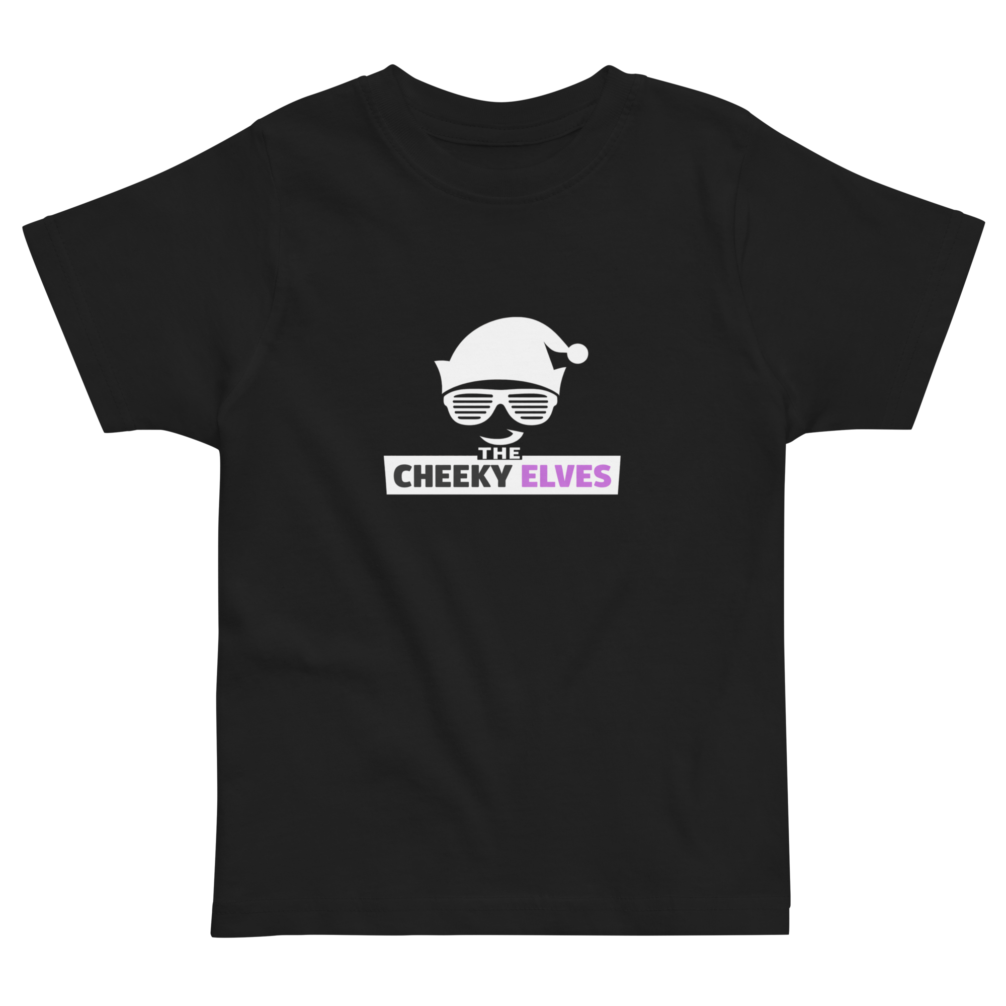 The Cheeky Elves Toddler Black T-shirt