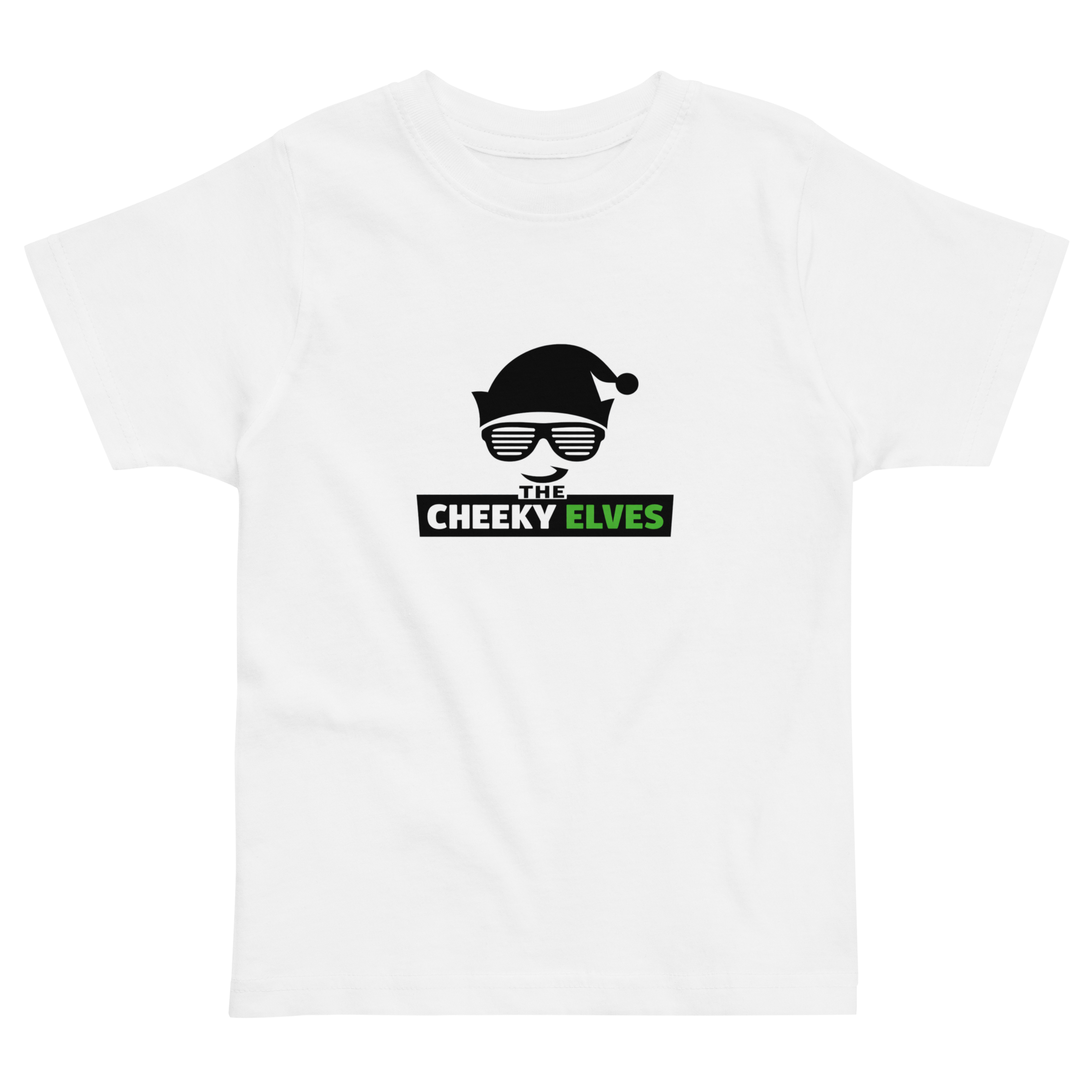The Cheeky Elves Toddler White T-shirt