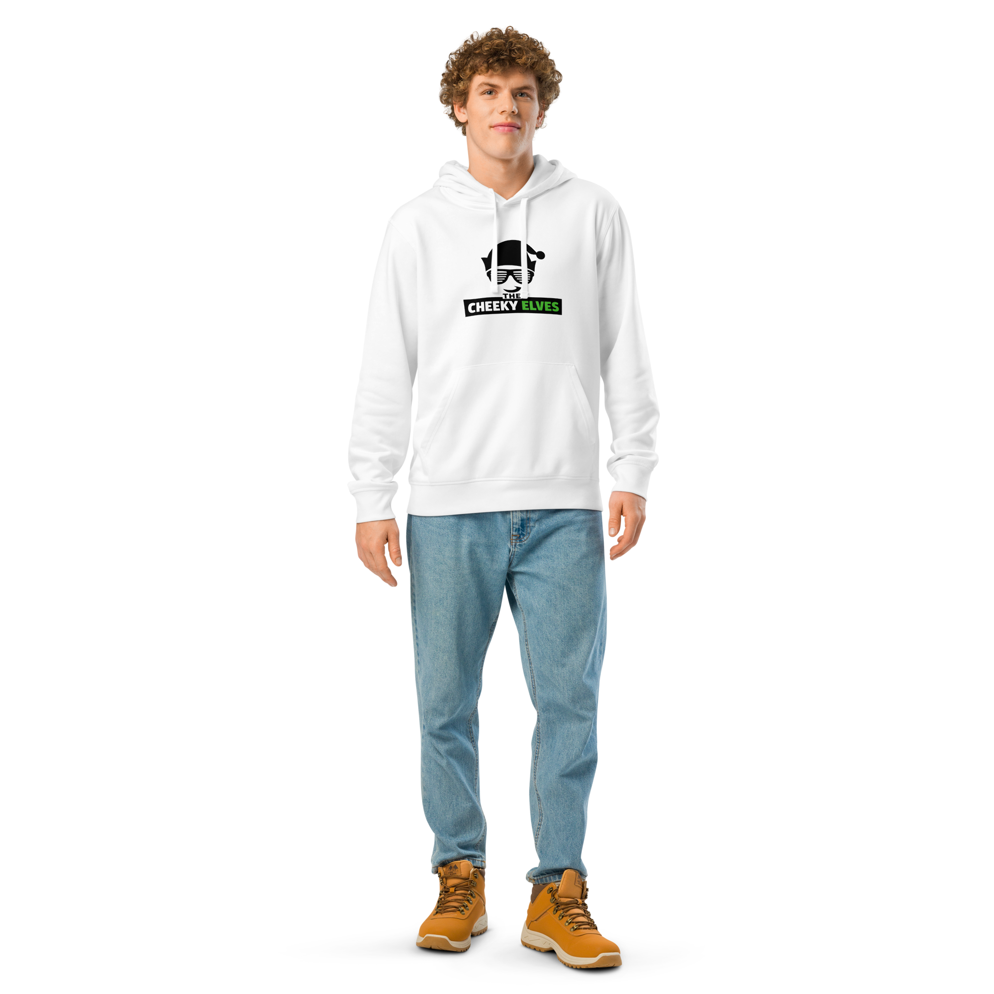 The Cheeky Elves White Hoodie
